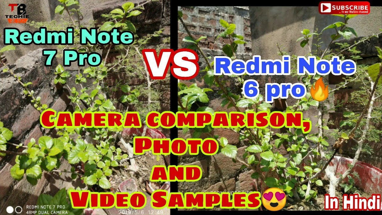 Redmi Note 7 Pro vs Redmi Note 6 Pro Camera Comparison | Photo and Video Samples, Camera review,