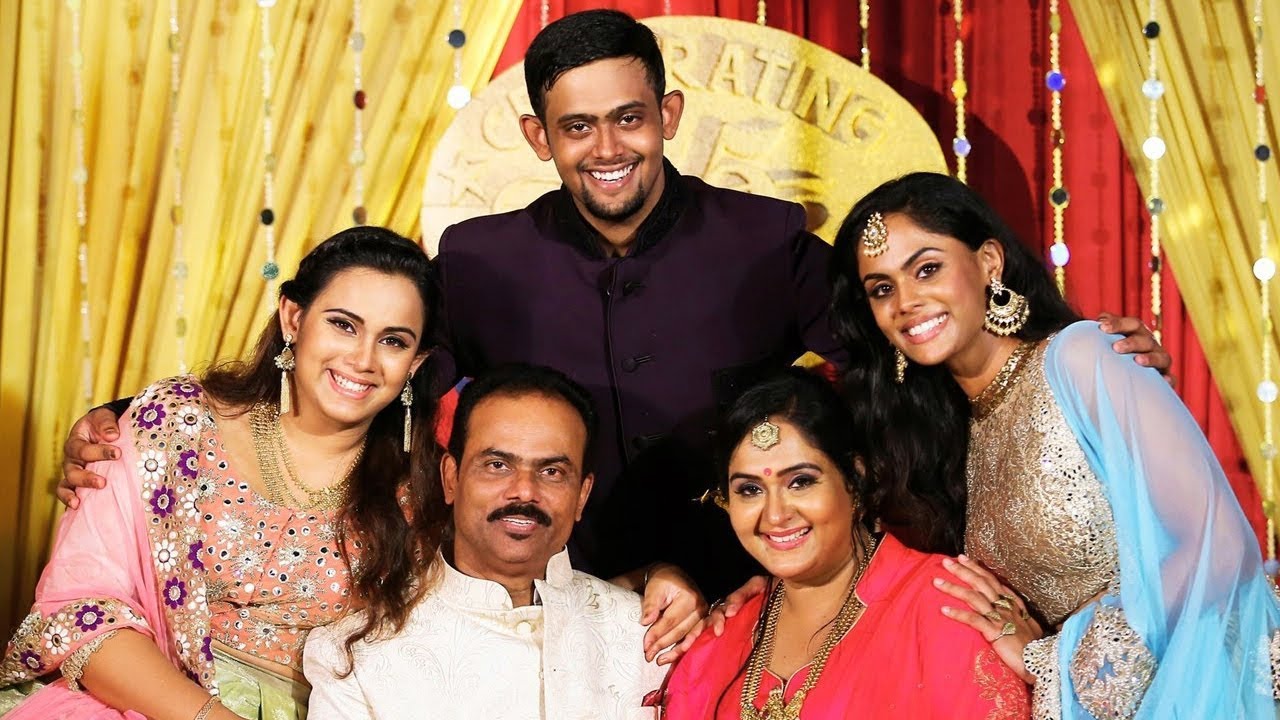 Radha Family Photos With Daughters, Son, Husband, Sisters, Brother & Friends