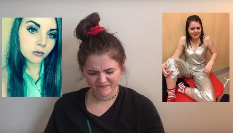REACTING TO PHOTOS OF MY HIGH SCHOOL SELF
