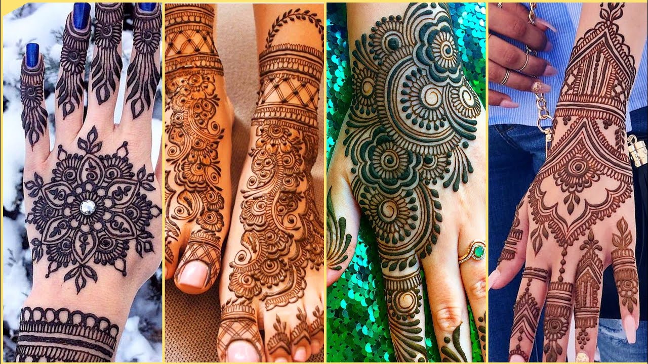 Henna Mehndi Designs Collection 2019 | Feets & Hands Henna Mehndi Images | Bridal Mehndi Designs