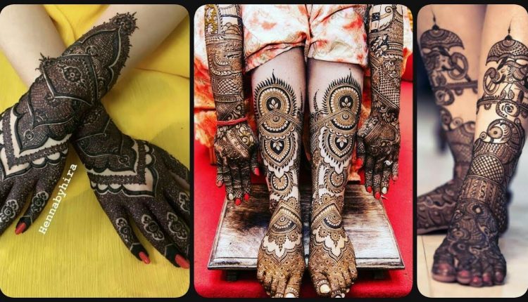 Latest Bridal Mehndi Designs Images 2019