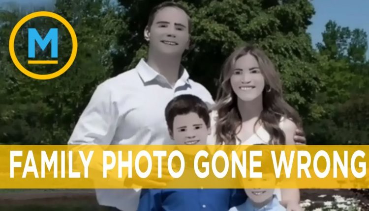 Family photo shoot goes horribly wrong, results are both hilarious and frightening | Your Morning