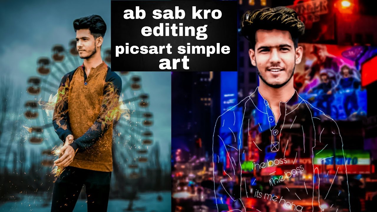 How to edit invisible photo in picsart||pics art editing|| new tutorial