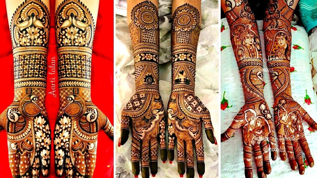 Bridal mehndi designs images 2019 // latest mehndi designs // henna designs
