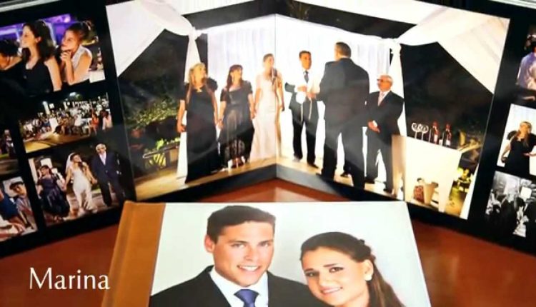 The Marina Flush Mount Wedding Album