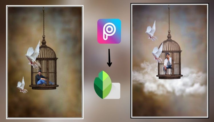 Pics art and snapseed Osm photo editing in Telugu