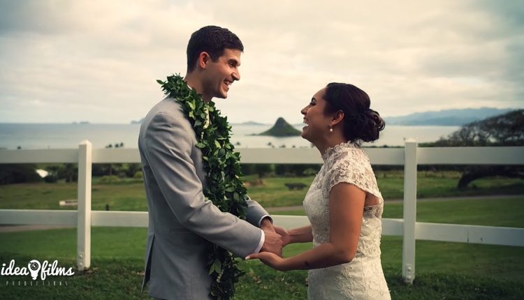 DJI Osmo X5 Wedding Shoot In Hawaii Kualoa Ranch