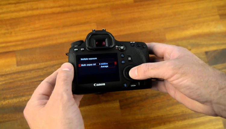 Canon kamera dobbelteksponering