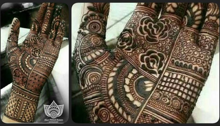 Top Elegant and Latest Bridal Mehndi Designs Images 2019