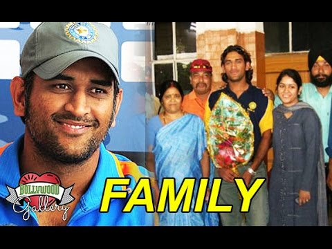 Mahendra Singh Dhoni Family With Parents, Wife and Daughter Photos