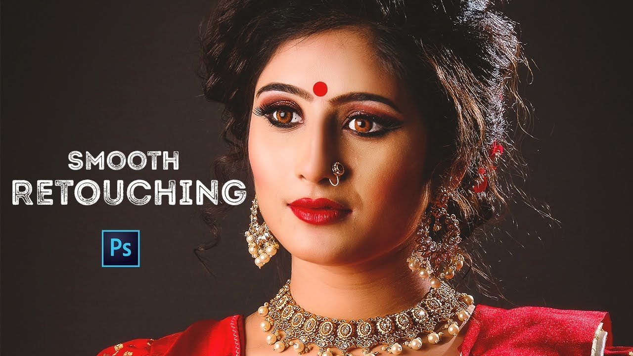 Indian Bridal Photo Retouching in Photoshop - Quick and simple method 2019