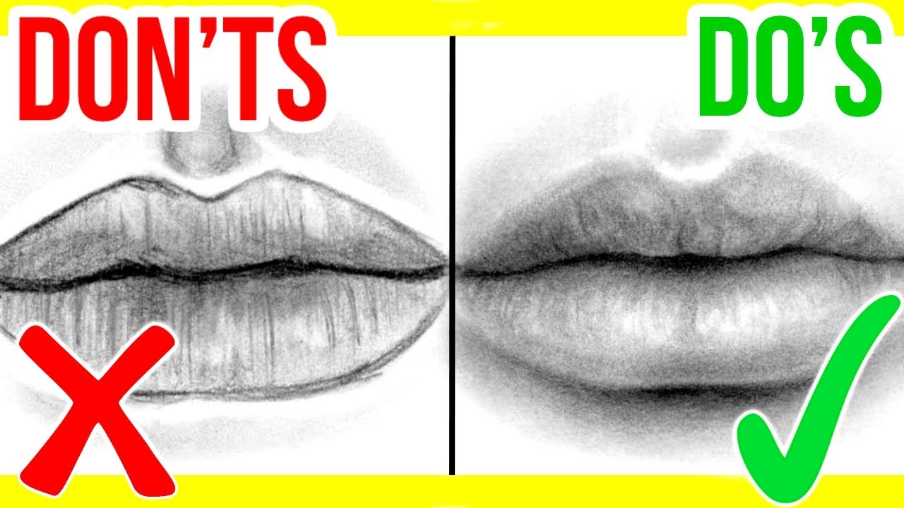 Top How To Draw A Mouth Step By Step  Learn more here 