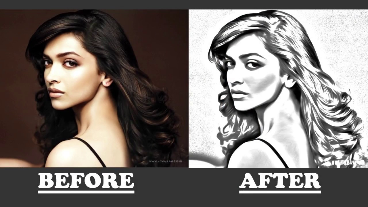 How to Create pencil sketch photo in Photoshop | Sketch Art in Photoshop | photo manipulation
