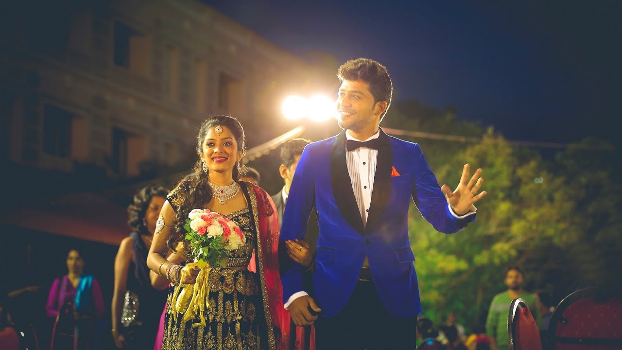 Sun TV Diya Menon & Karthik | Wedding Reception Highlights | ISWARYA PHOTOS