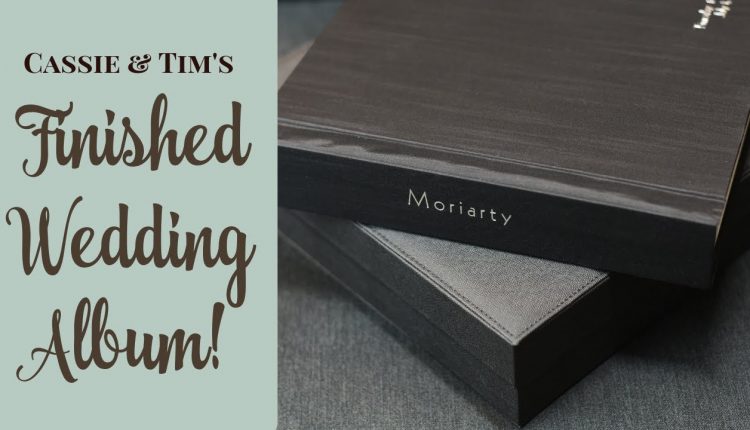 Stunning Finished Heirloom Wedding Album: Cassie & Tim's Buffalo wedding photos