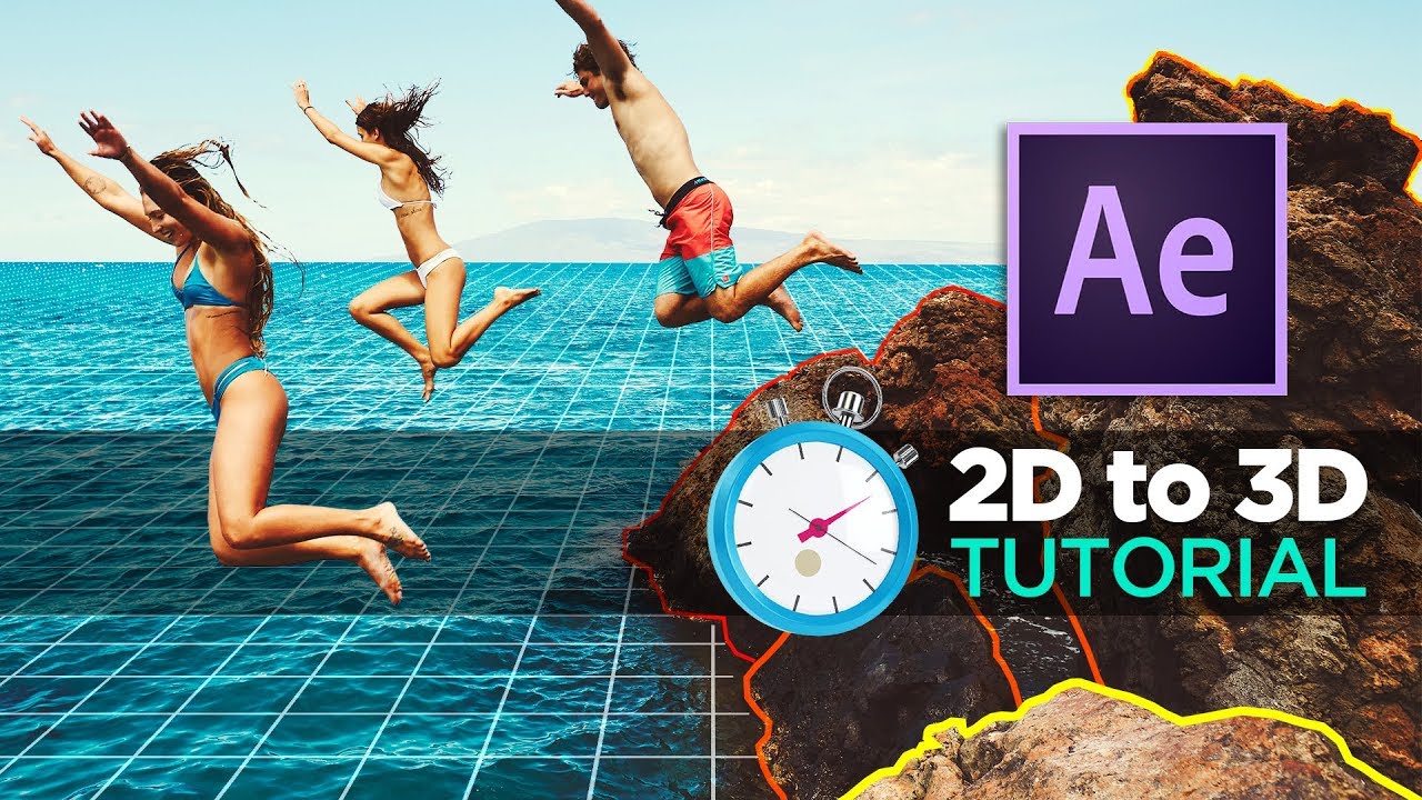 How to Animate 2D Photos in 3D EASY ! - After Effects & VoluMax TUTORIAL