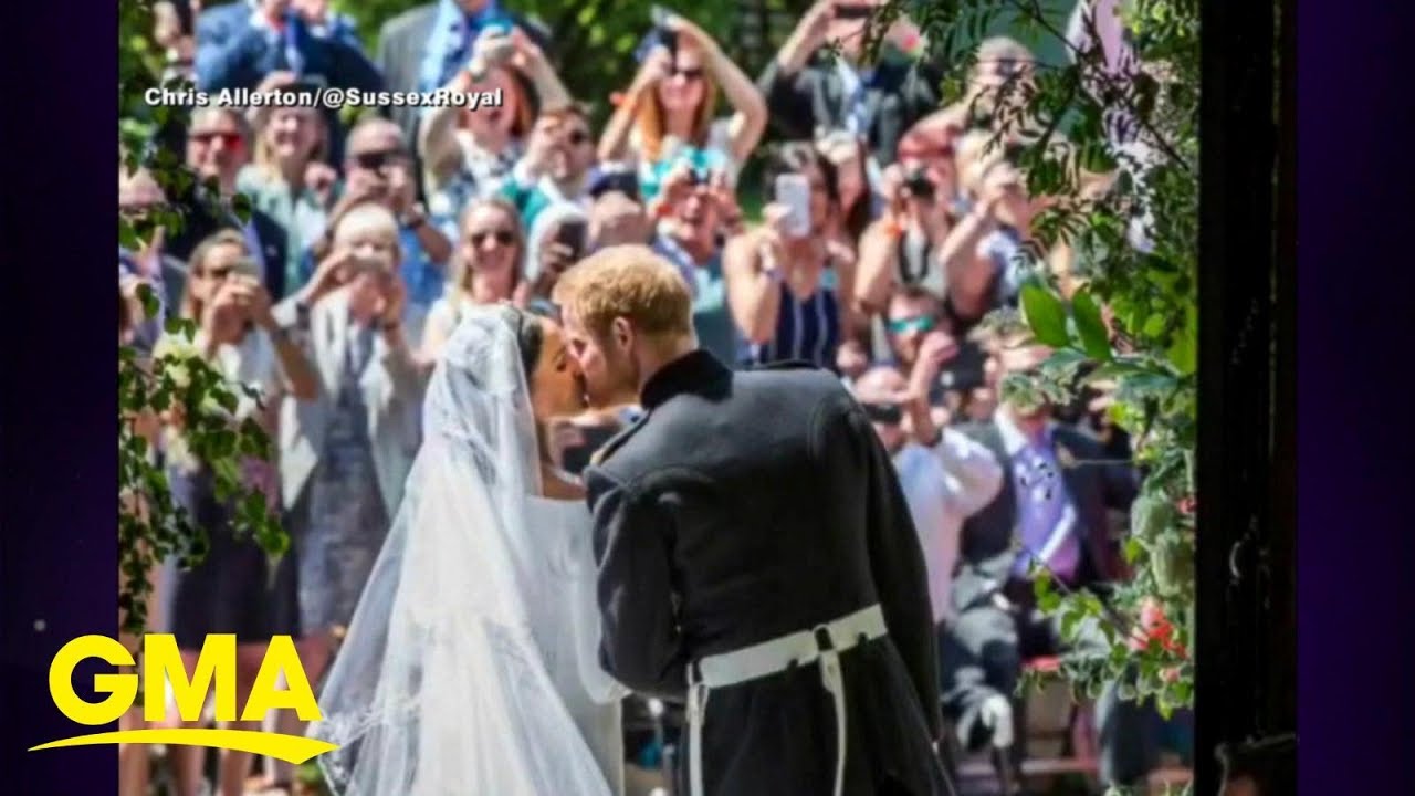 Prince Harry and Meghan share behind-the-scenes wedding photos l GMA