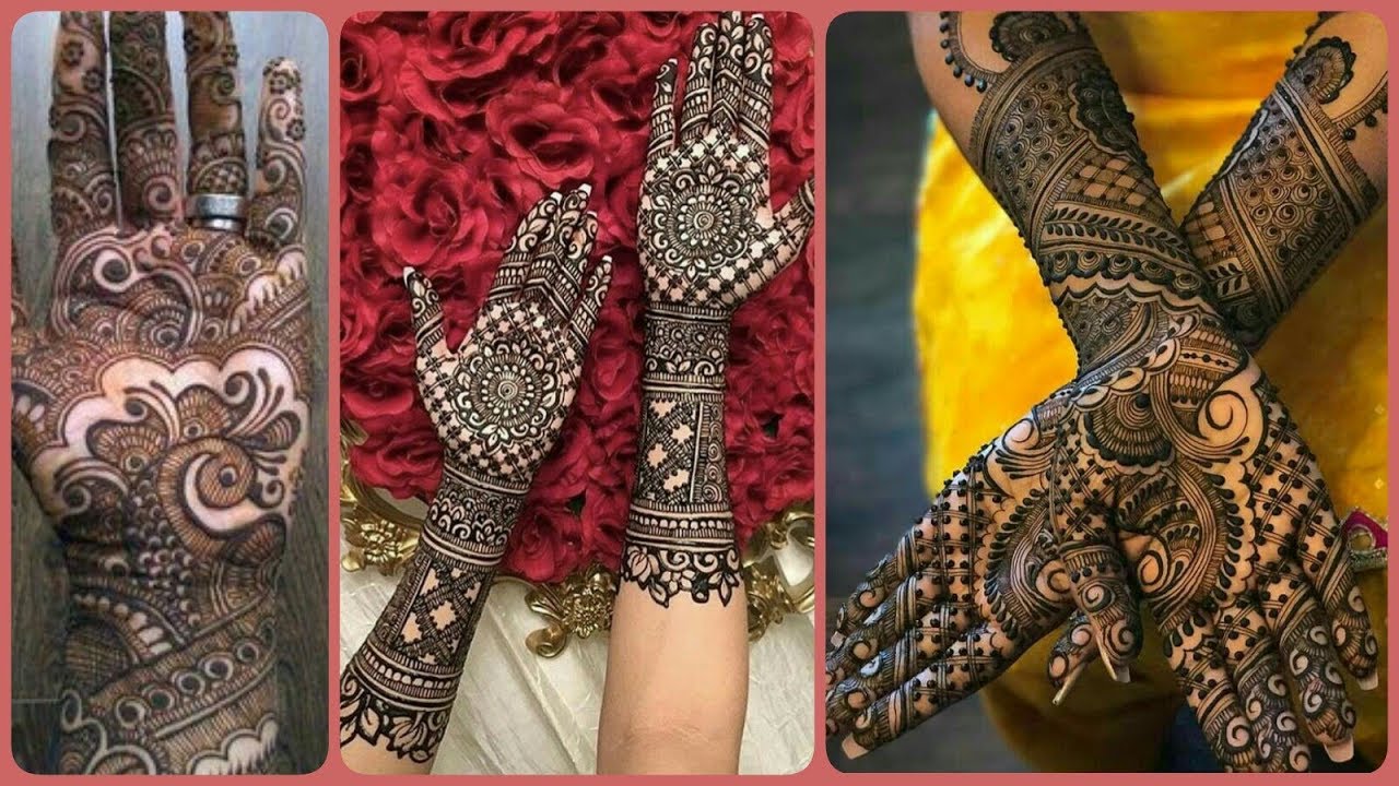 Trendy & Triditional Arabic Sodani Indian Rajhistani Bridal Full Hands Mehndi Images