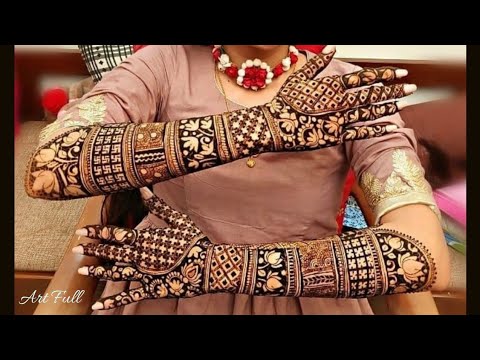 Top Bridal Mehndi designs // New Bridal Mehndi Designs for Full hand || Bridal Mehndi Designs 2019