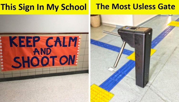 The Worst School Design Fails (NEW PICS!!)