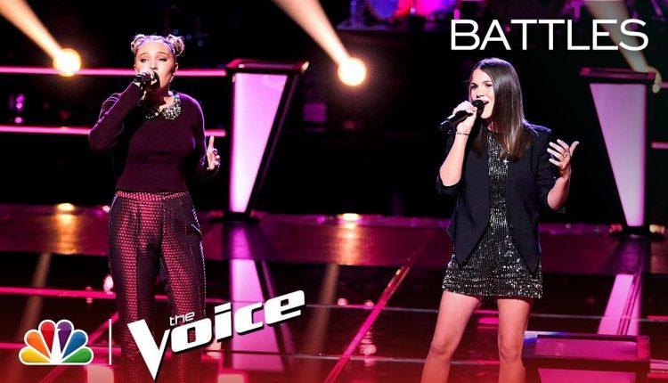 Emily Hough and Reagan Strange Sound Angelic to Ed Sheeran's "Photograph" - The Voice 2018 Battles