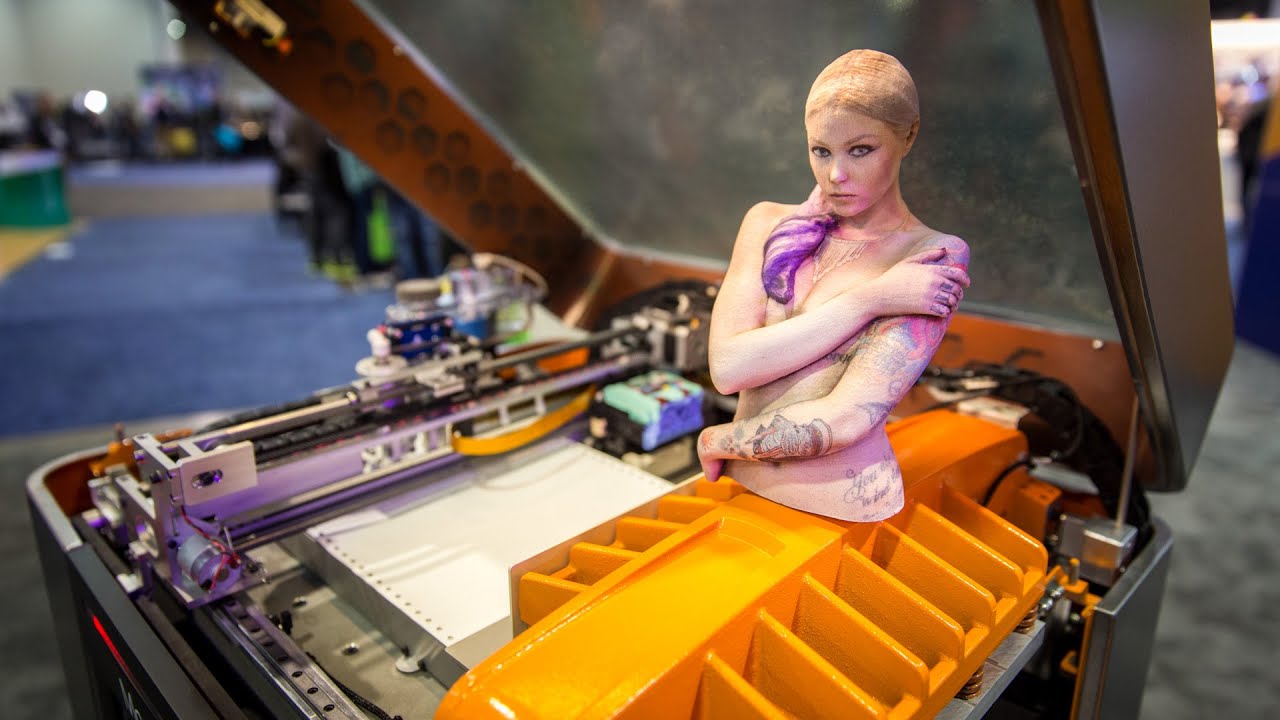 This 3D Printer Builds Full-Color Paper Models!