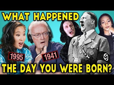 Adults And Elders React To The Day They Were Born