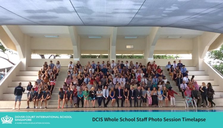 DCIS: Whole School Staff Photo Session Timelapse