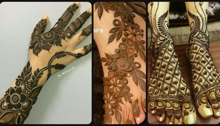 Top Trending Bridal Full Hands & Foot Mehndi Designs Ideas Images 2019