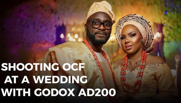 How To Shoot Off Camera Flash At A Wedding With The Godox AD200