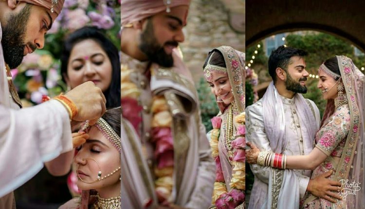 Virat Kohli Shares Adorable Wedding Pictures With Wife Anushka Sharma ...