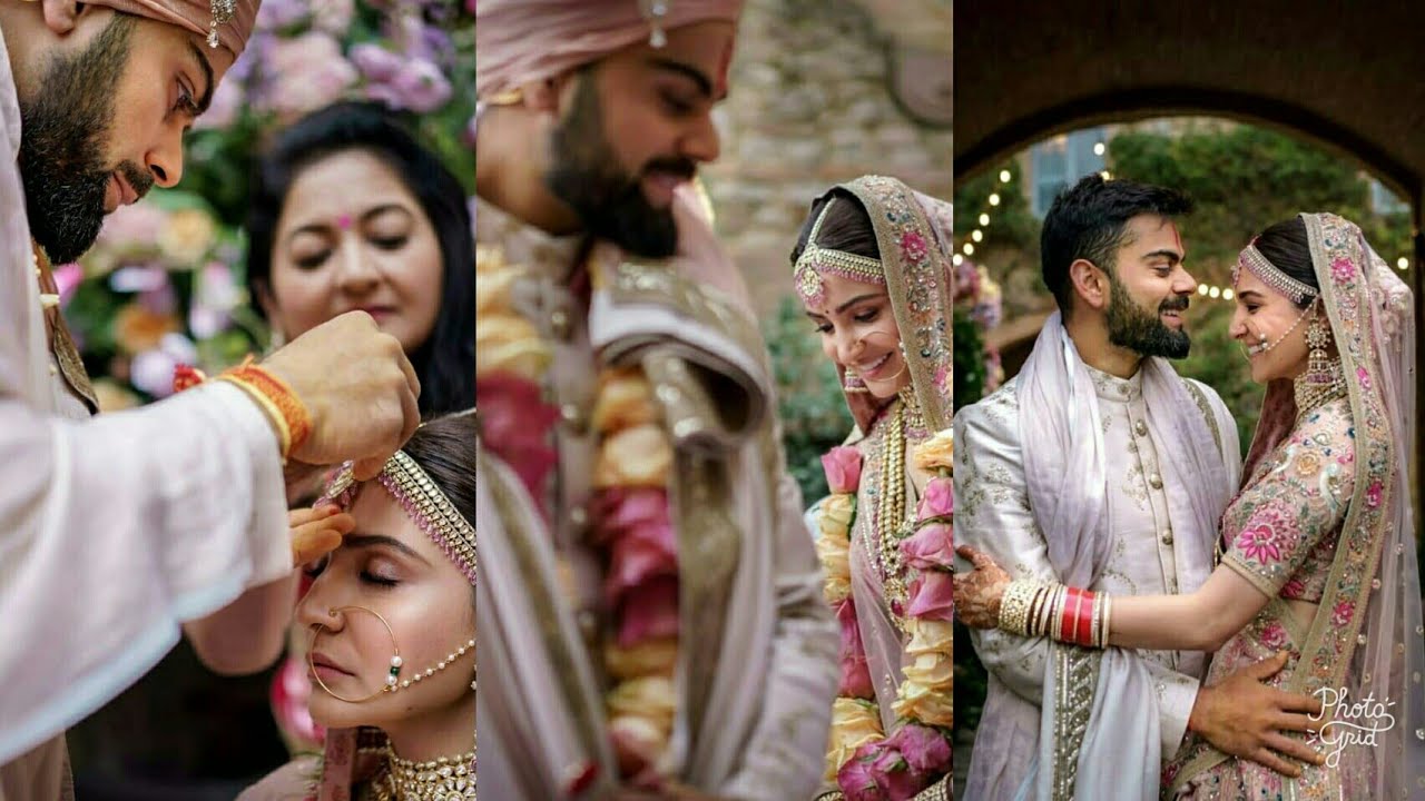 Virat Kohli Shares Adorable Wedding Pictures With Wife Anushka Sharma On His 1st Marrige Anniversary