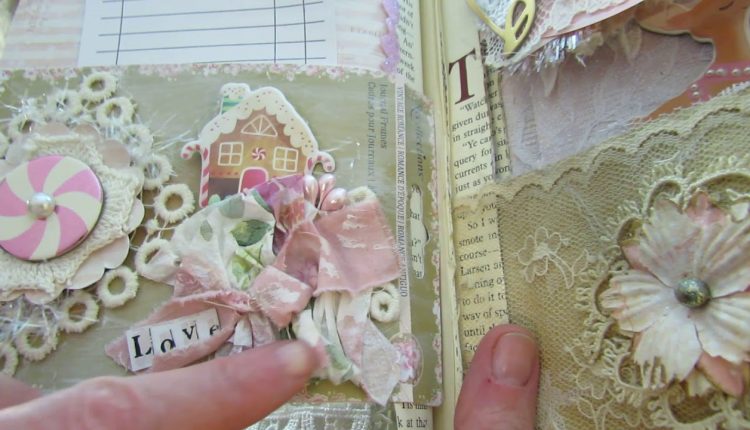 Hardback Book Photo Album OohlalaVintage Treasures DTP