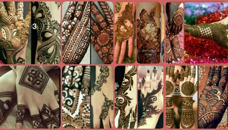 Simple Easy Beautiful Arabic Sodani Bridal Mehndi Images