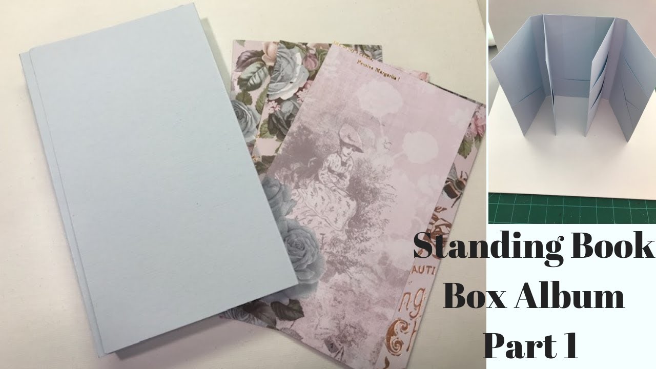 Standing Book Box Photo Album Part 1