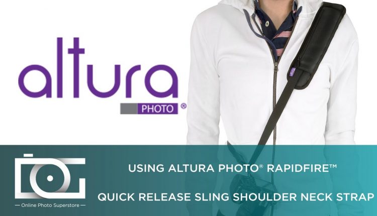 Camera Strap | Quick Release Sling Shoulder Neck Strap | Altura Photo