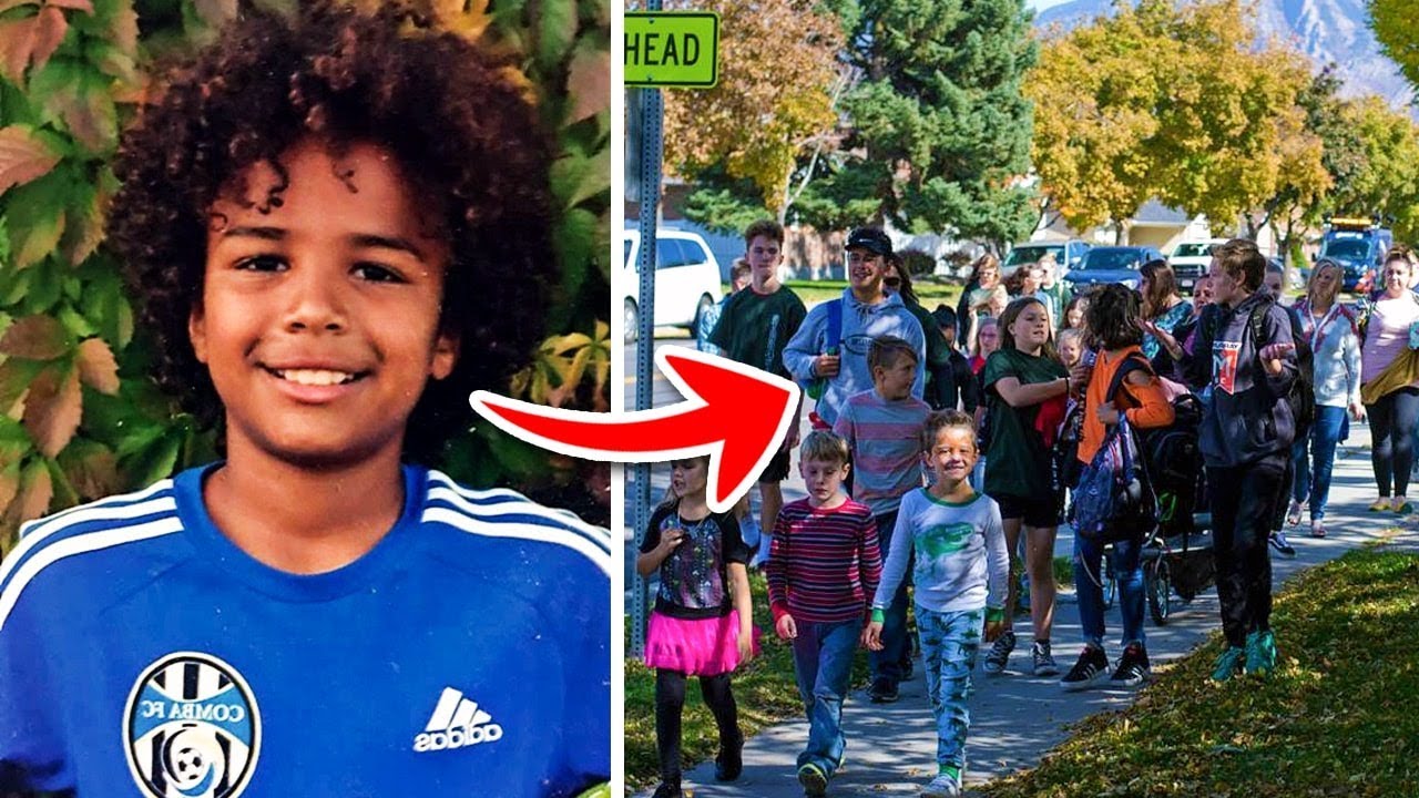 This Boy Was Terrified To Walk Home From School, So Dozens Of Strangers Gather To Help