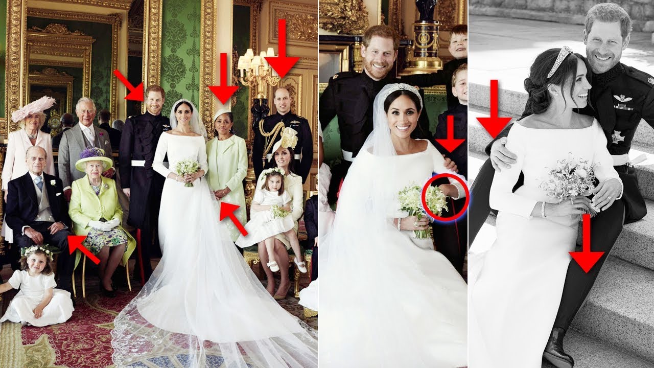 Experts point out amazing details in Harry & Meghan's official wedding photographs
