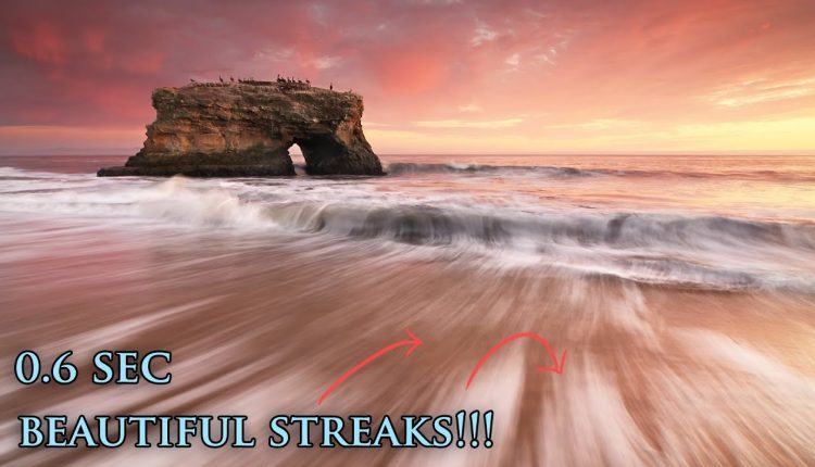 Create Long Exposure Streaks When Photographing Waves at the Ocean