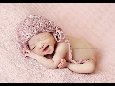 In Studio Newborn Baby Photography Session with Ana Brandt