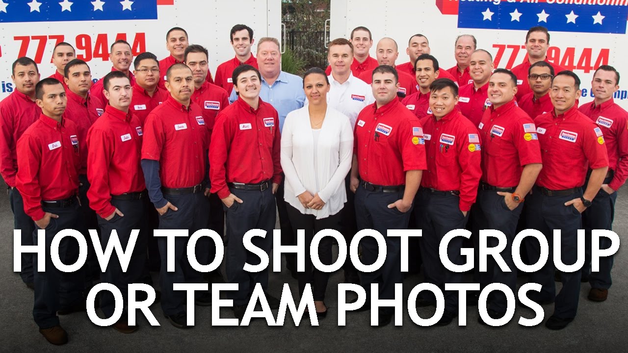 How to Shoot Group or Team Photos