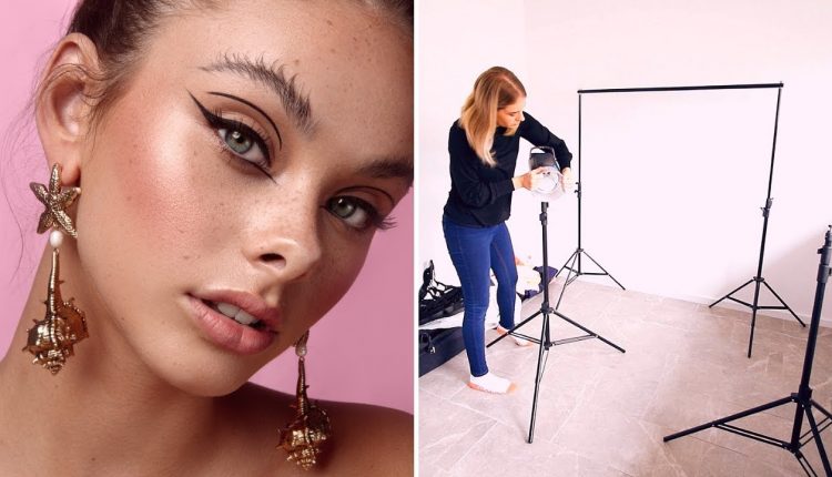 How to Set Up a Home Photography Studio // Equipment I Use & Tips for a Beauty Photography Setup