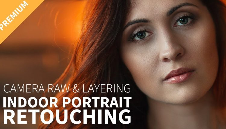 Indoor Portrait Retouching using Camera RAW