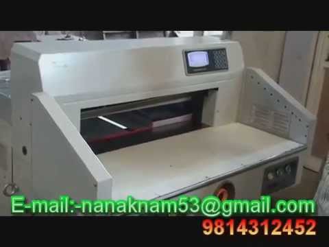 Small Fully Automatic Hydraulic Paper Cutting Machine for Digital Photo Album M-09814312452