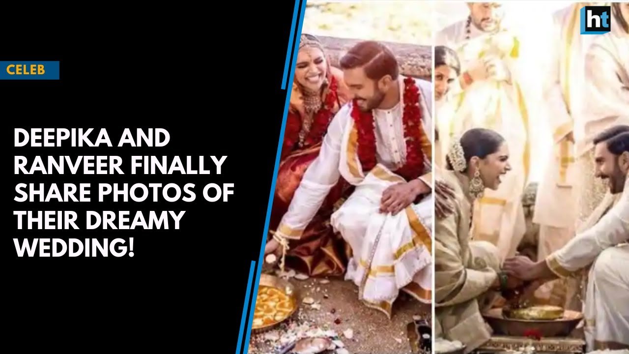 Deepika and Ranveer finally share photos of their dreamy wedding!