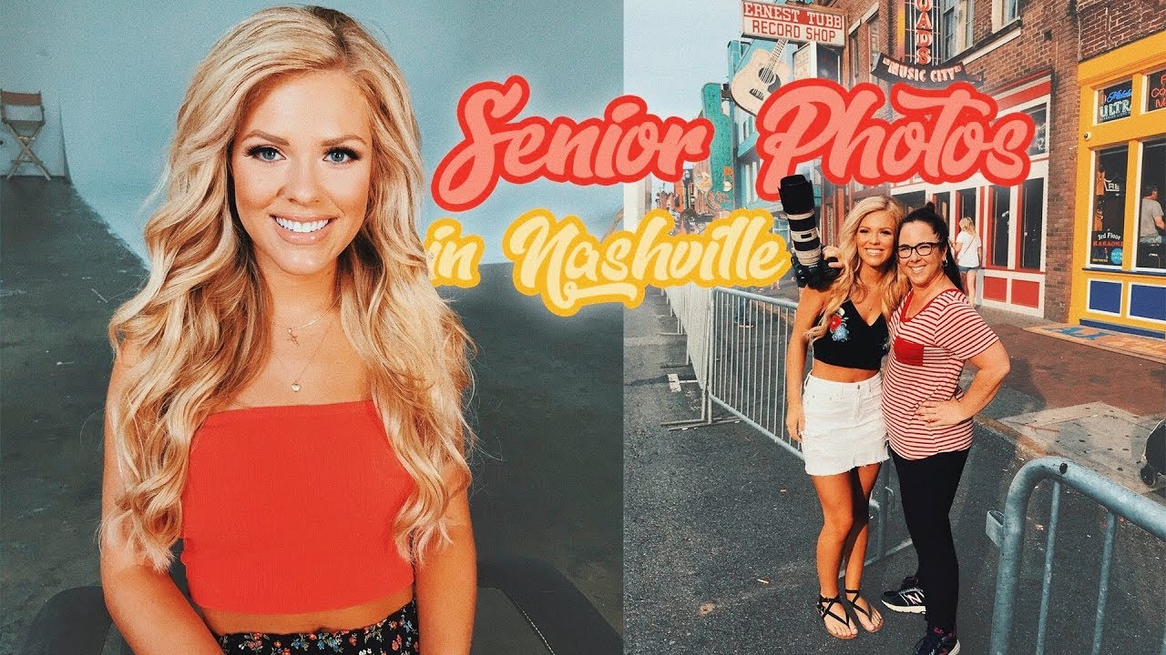 Clothing haul + Come along with me for my senior photos in Nashville