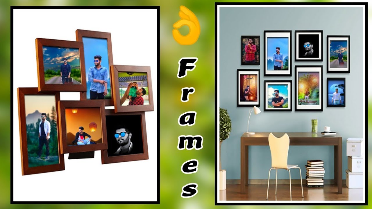 how to create best wedding photo frames easy in mobile