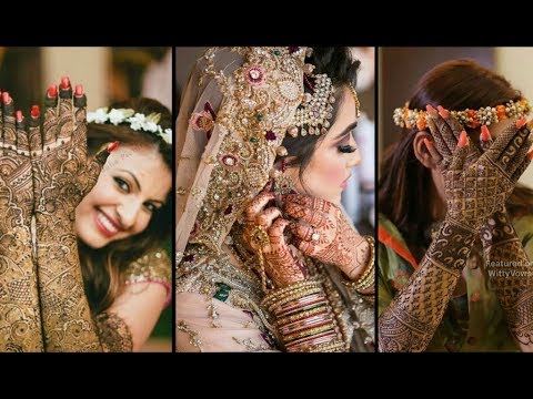 Beautiful Bridal Mehndi photoshoots