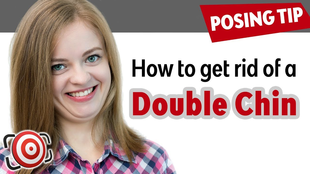 How to Get Rid of a Double Chin. Portrait Photography Posing Tips