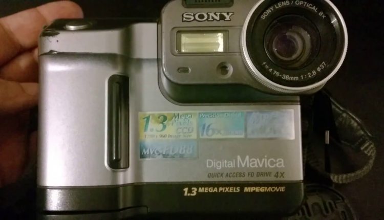 Sony Mavica, vintage digital video photo camera
